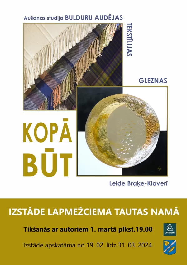 Izstāde Lapmežciema Tautas namā KOPĀ BŪT 2024
